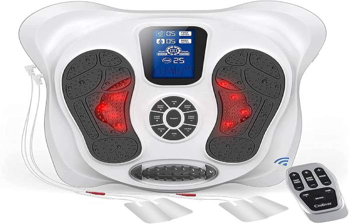 Creliver EMS Foot Massager for Neuropathy Pain and Blood Circulation,